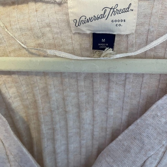 Universal Thread cream Ribbed Sweater - Picture 2 of 4